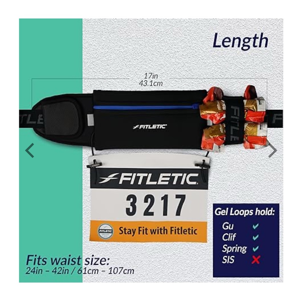 FITLETIC Running Belt - Picture 3 of 6